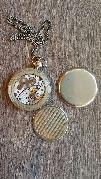 Годинник кишеньковий Молнія Часы Молния SERKISOF. Фестивальные. СССР