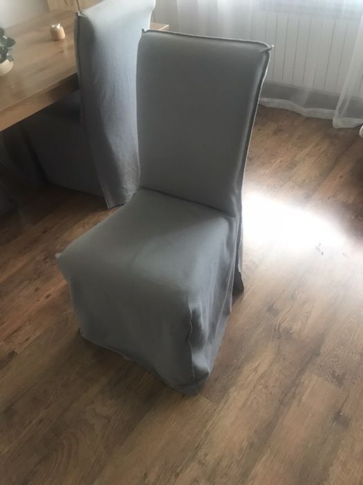 Krzesla 6 szt komplet + pokrowca