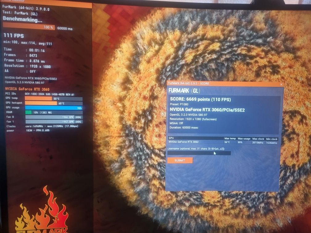 Placa de Vídeo Aorus RTX 3060 12GB