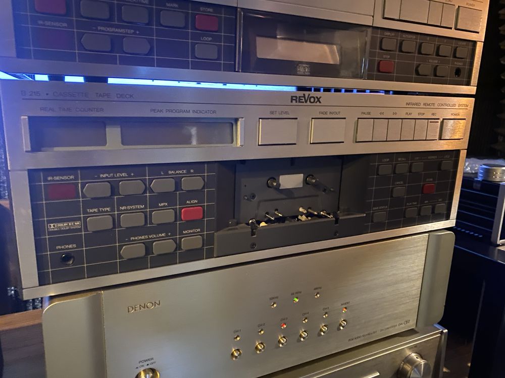 Revox b215 po serwisie, gwarancja, prefekt stan/ zmiana kolekcji