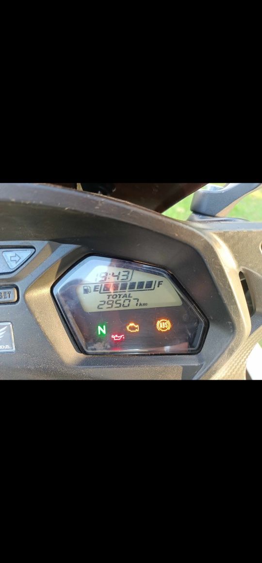 Honda 650F 2014r ABS LED