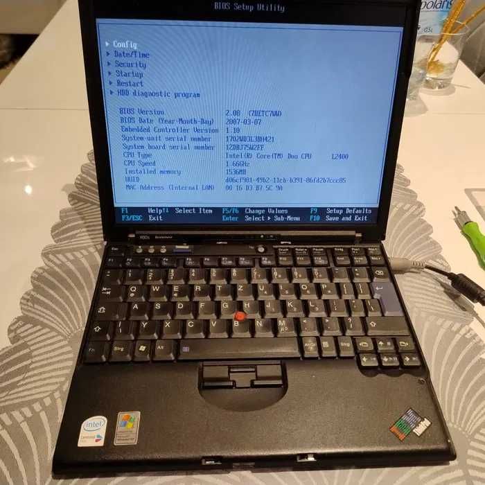 Laptop IBM ThinkPad X60s