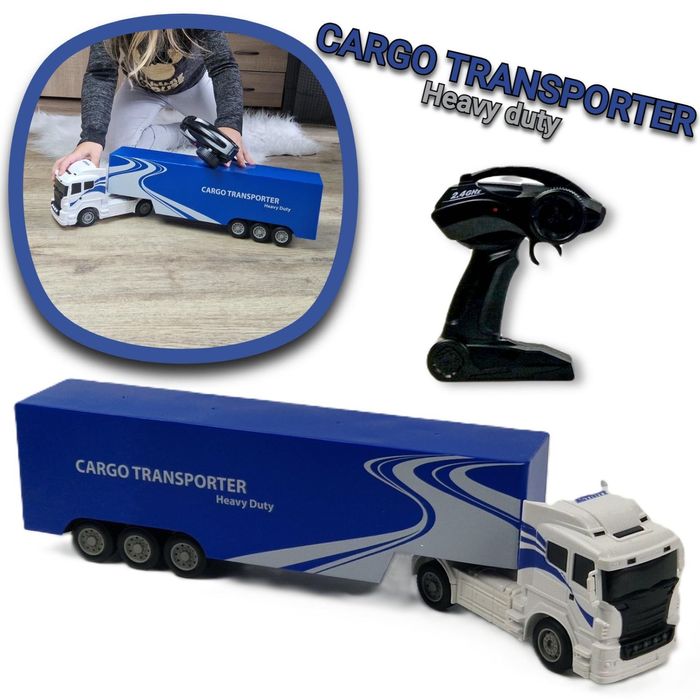 Zdalnie sterowany TIR Ciężarówka Na pilota Prezent dla dzieci zestaw