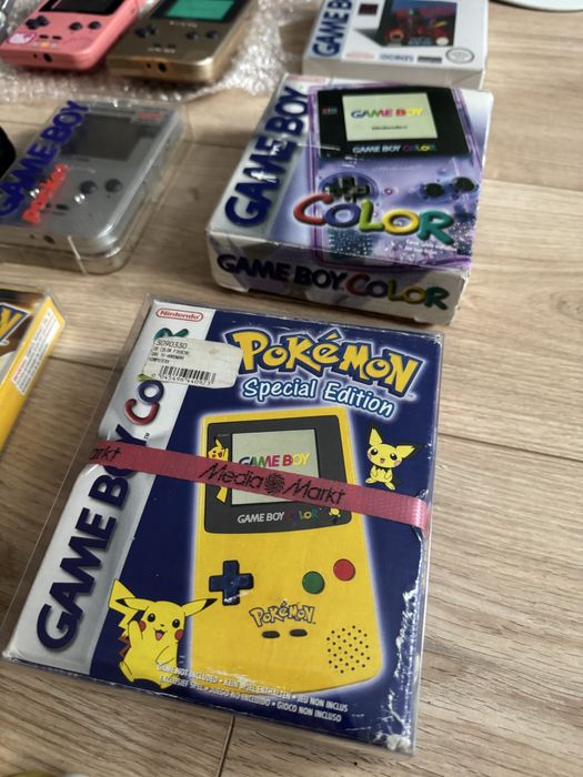 Kolkacja Game Boy, pokemon advance pocket light micro color ags101