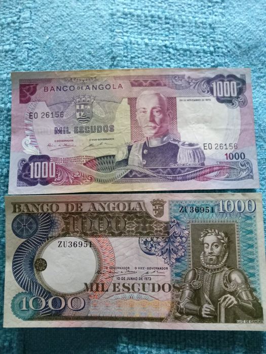 Notas antigas p/ coleccionador