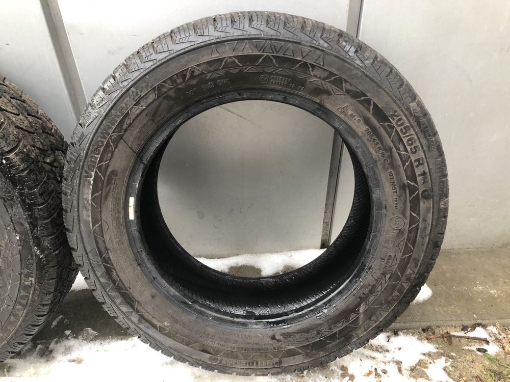 Колеса Резина Шини 205/65/R16C Continental VancoWinter2 Зима