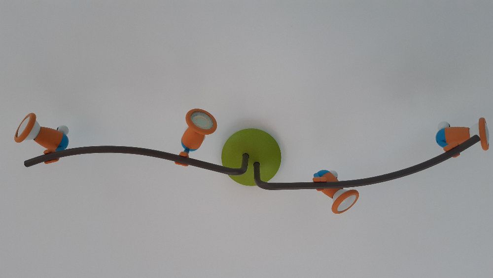 Philips Massive 56314/55/10 - Lampa sufitowa dziecięca BIRDEY 4xGU10/5