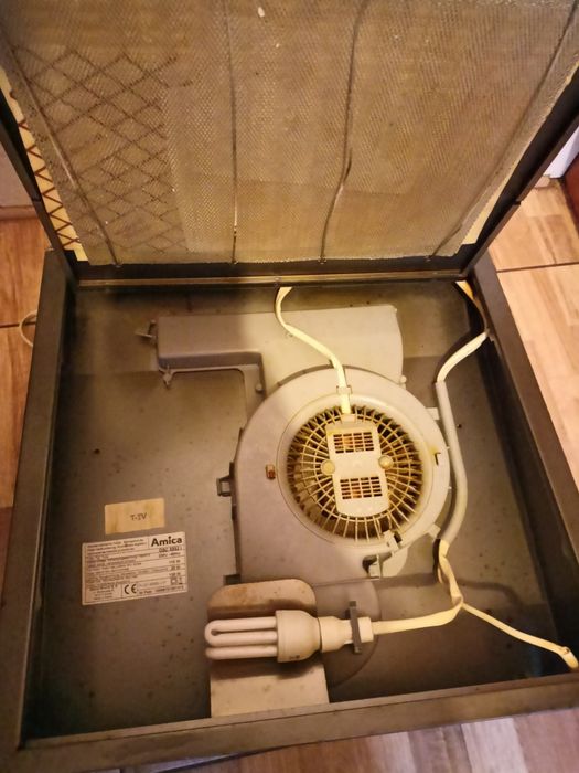 Okap podszafkowy AMICA 50cm Inox