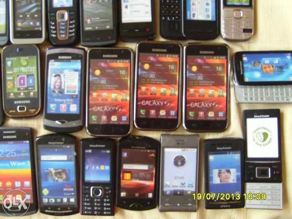 Atrapy telefonów / kolekcja zestaw