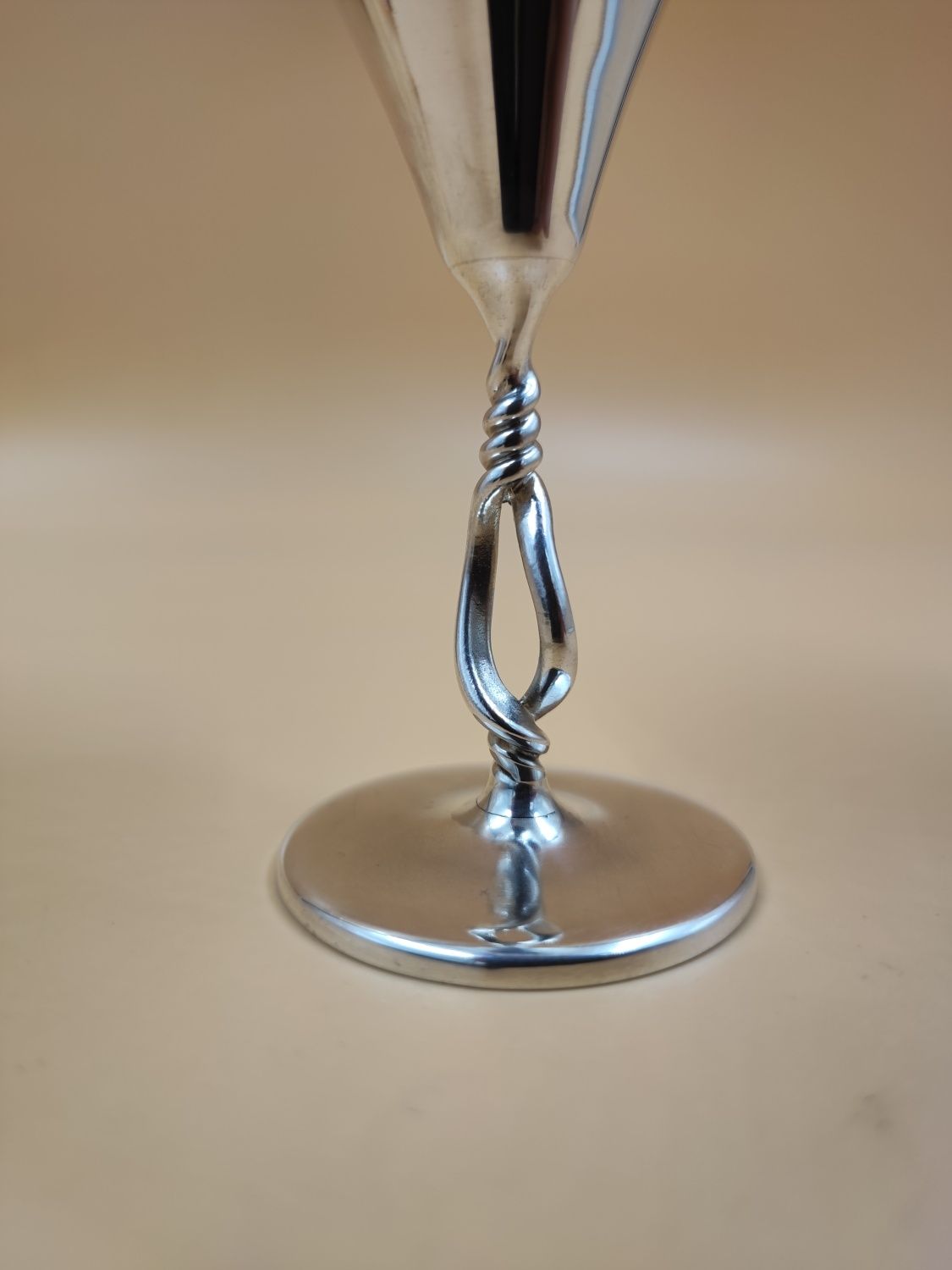 Рюмка серебро в форме martini glass 50 мл
