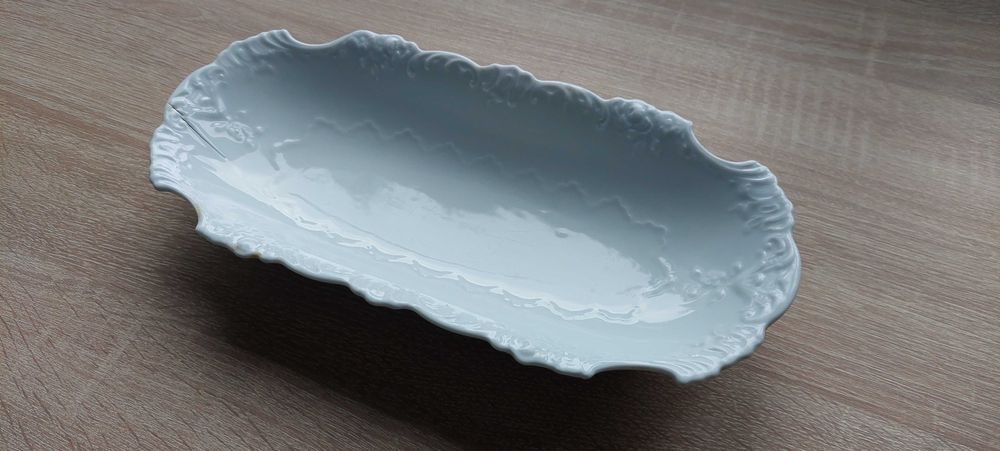 Hermann Ohme - porcelanowy półmisek lata 20-te XX w.