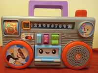 Fisher Price radiomagnetofon radio szczeniaczka