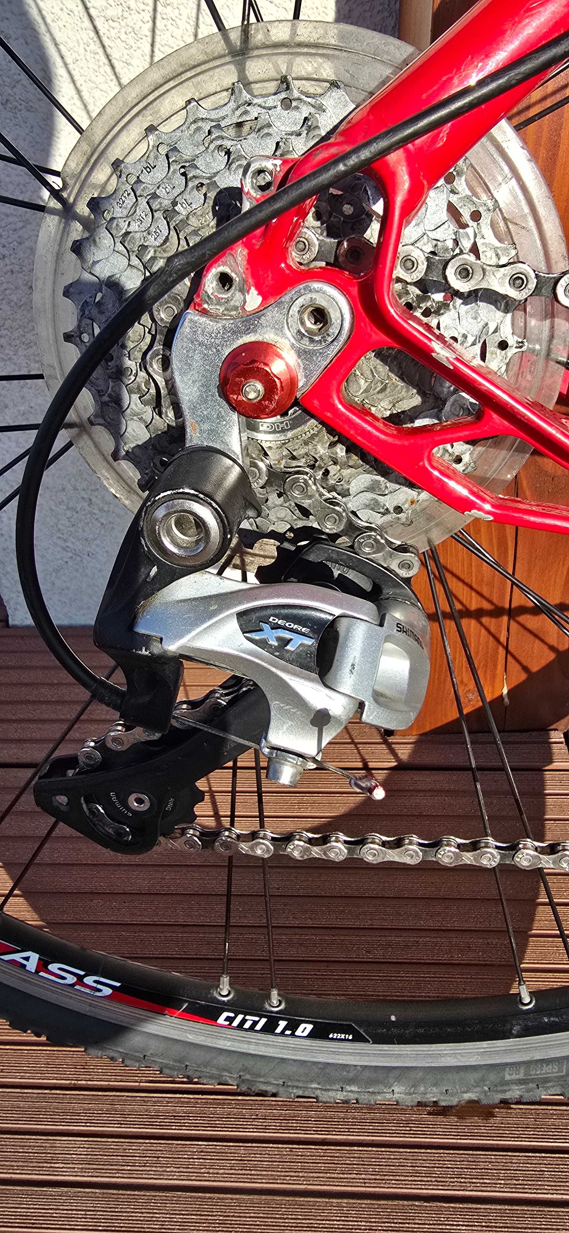 rower turystyczny Accent Nordkapp 18" Shimano XT lekki 10,0 kg