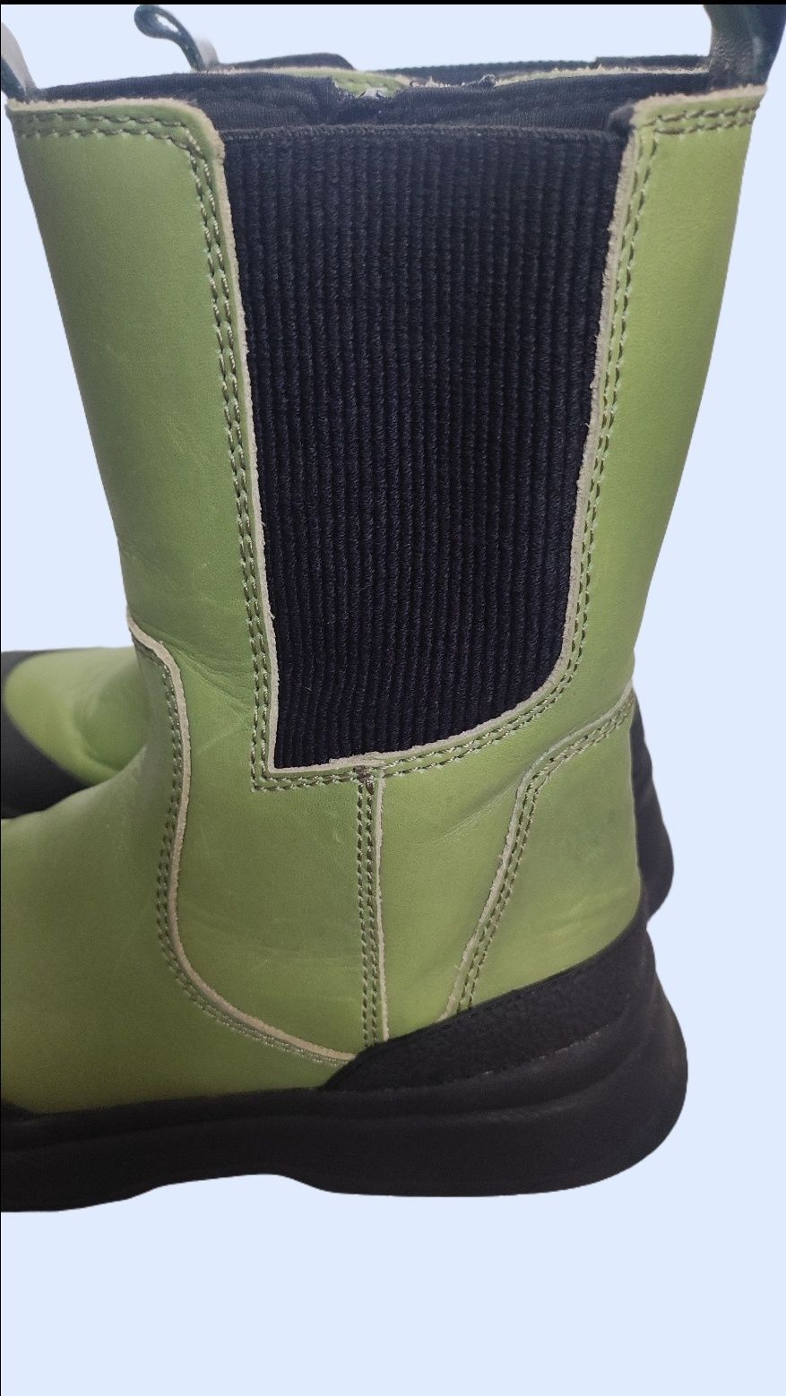 Botas verdes Zara