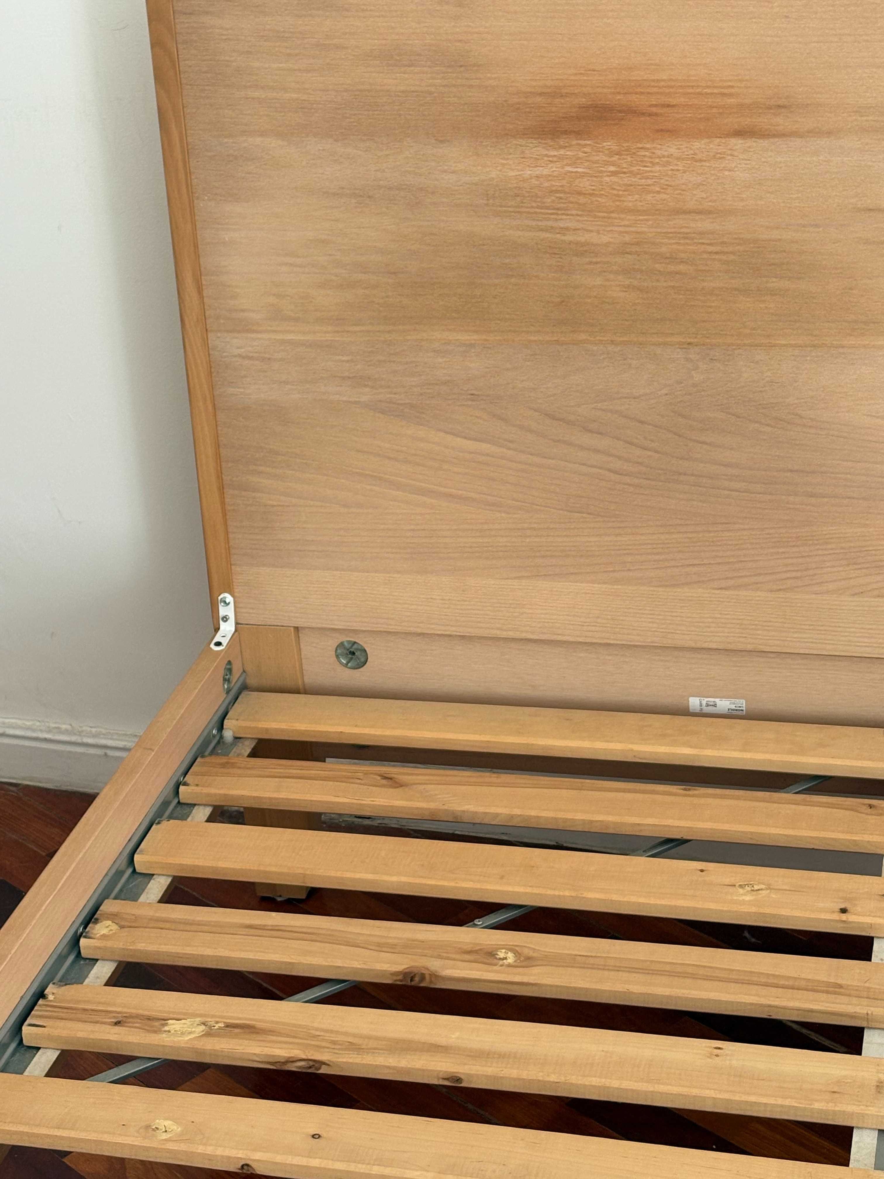 Estrutura de Cama Nordli + Estrado Lade Ikea