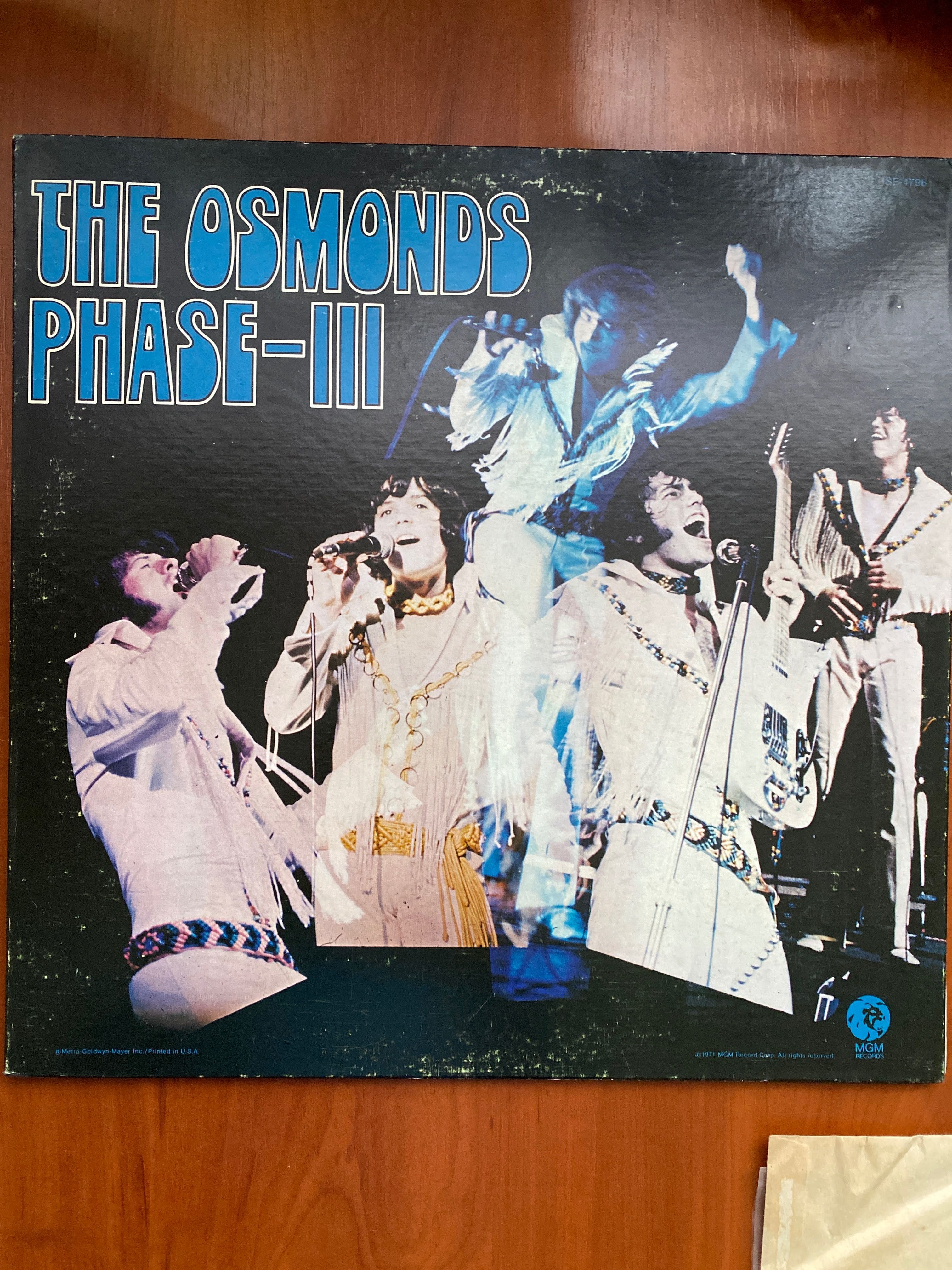 Вінілова платівка The Osmonds – Phase III