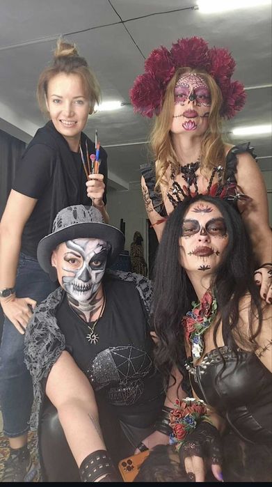 Гример Грим Аквагрим  для праздников и мероприятий Бодиарт Одесса