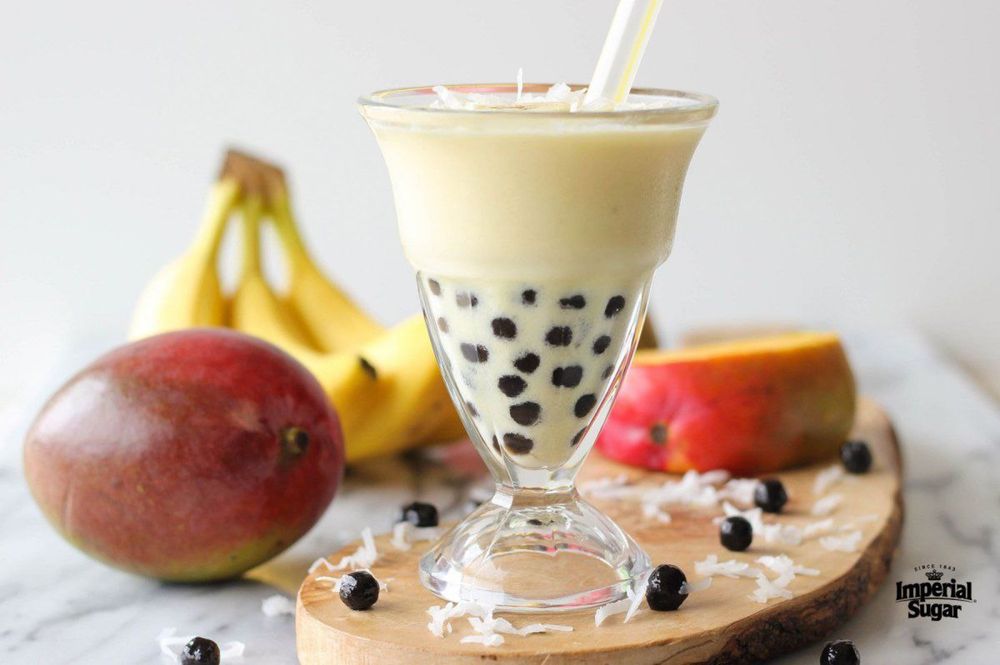 Капсульовані дисерти 1.25кг Бабл ті Виноград Bubble tea Сиропи Тапіока