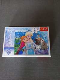 Puzzle Frozen dla dziewczynki 3 latka