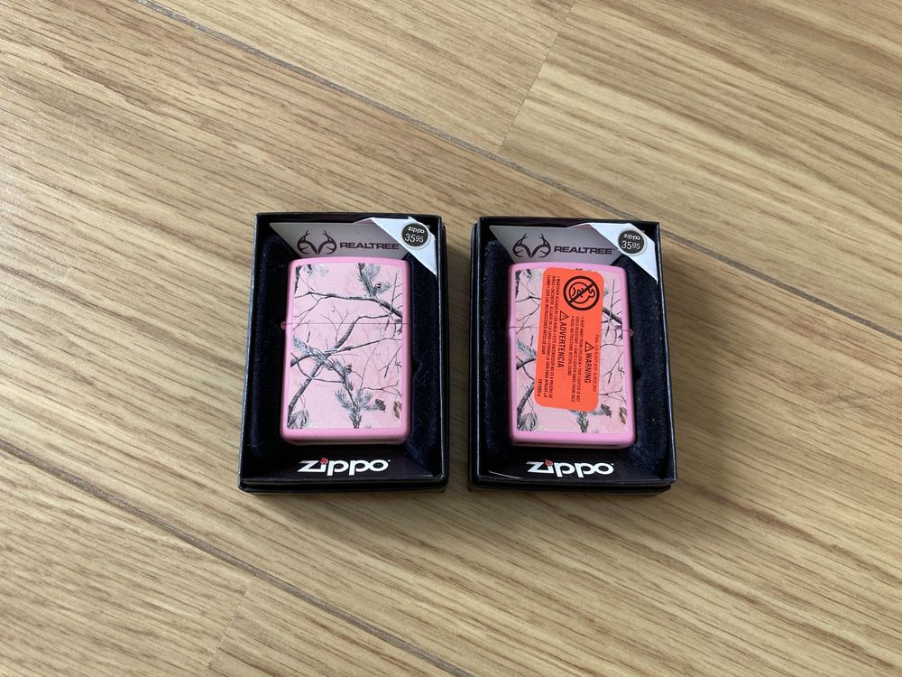 Новая бензиновая зажигалка Zippo 28078 Realtree APC Pink Matte из США