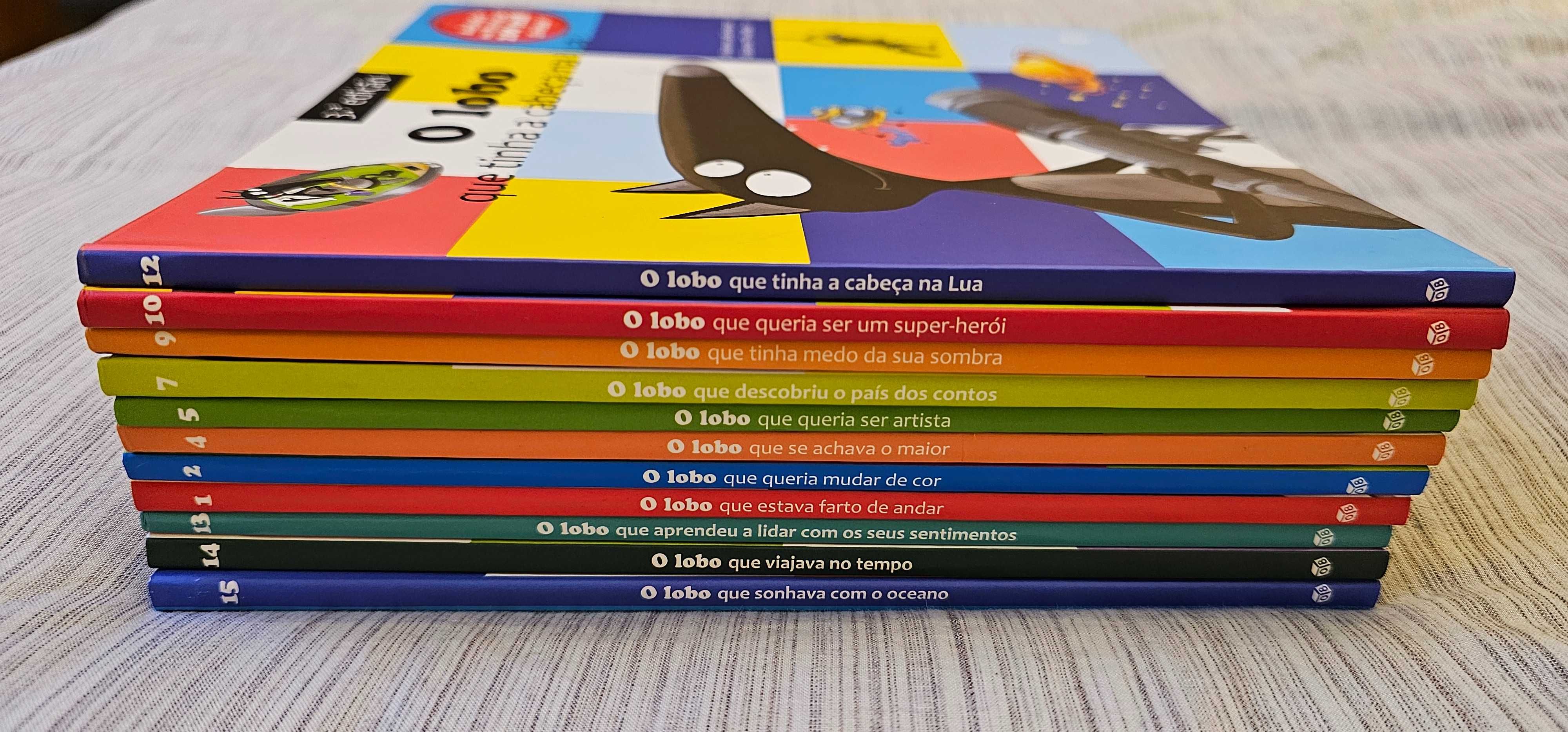 11 Livros Coleção "O Lobo"