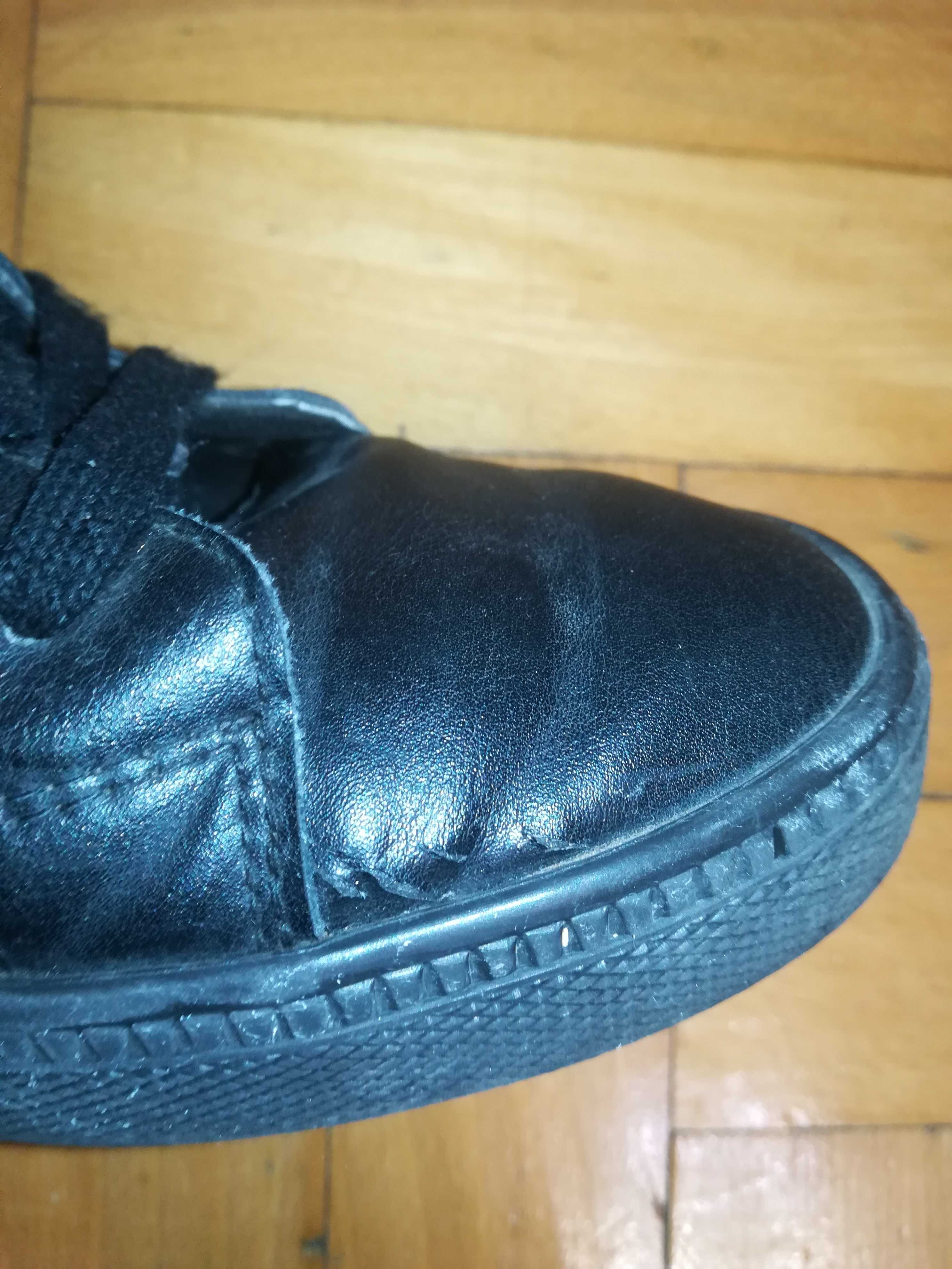 Geox Sneakersy czarne botki