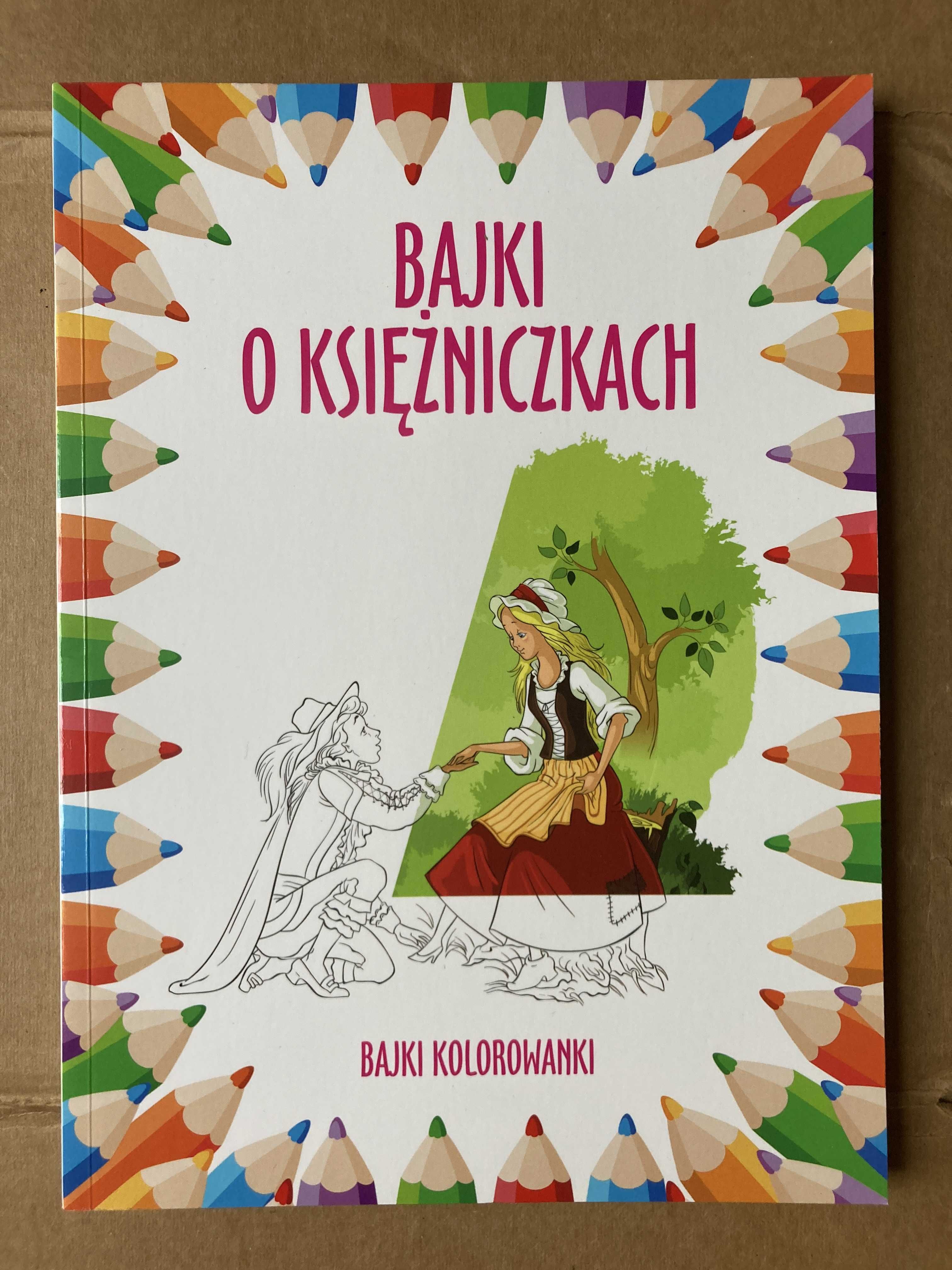 Bajki o księżniczkach Bajki kolorowanki