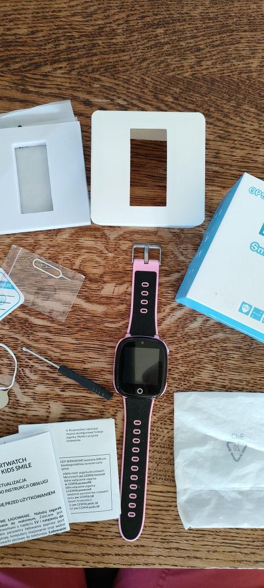 Smartwatch lokalizator dla dzieci Exon  GPS IP67