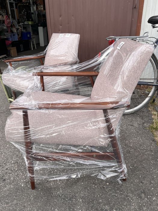 Fotele LISKI po renowacji jak nowe ! PRL