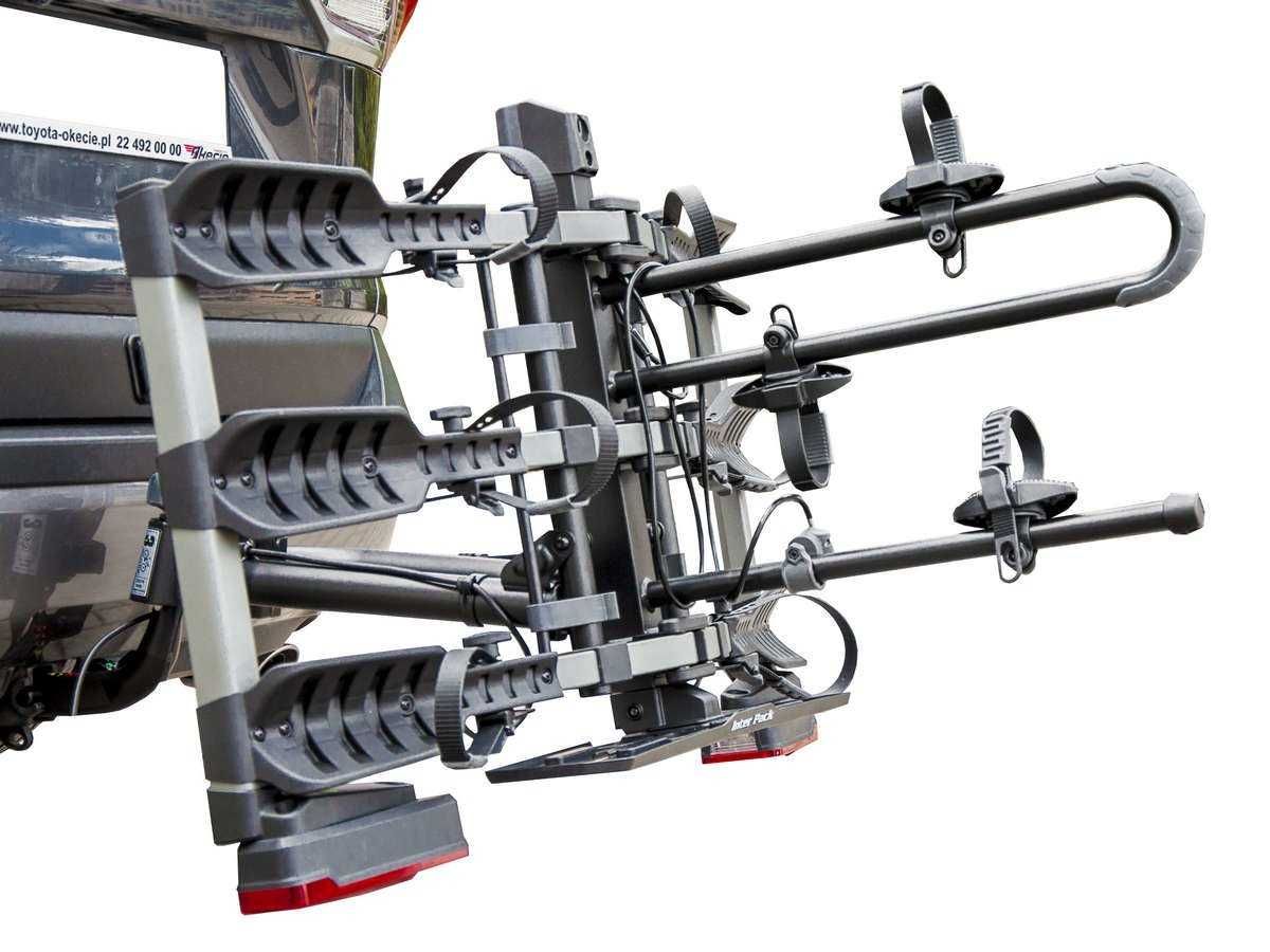 Bagażnik rowerowy Platforma rowerowa na hak 3 rower IP New Spider 3