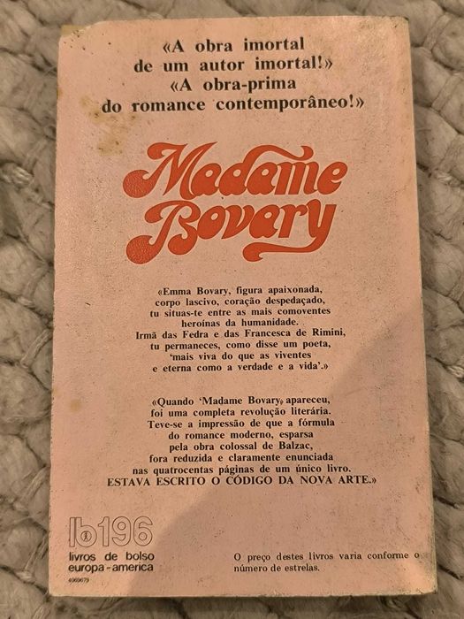 Madame Bovary
de Gustave Flaubert