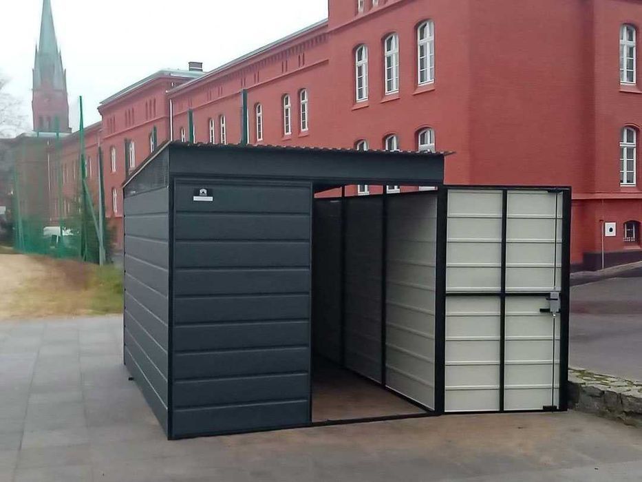 Wiaty Śmietnikowe na wymiar, Zabudowa koszy, Altana Schowek PRODUCENT