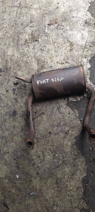 FIAT 126p Maluch tłumik wydech