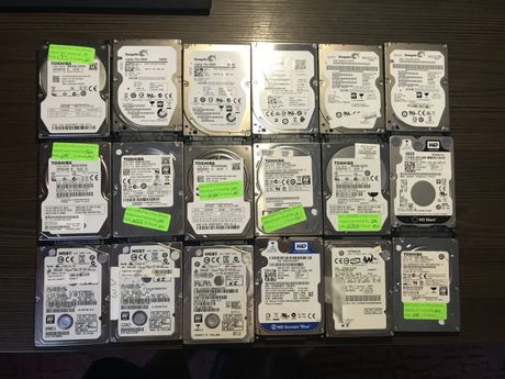 Жесткие диски SATA 2.5" 320-2000Гб для ноутбуков