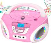 KLIM BOOMBOX Odtwarzacz CD z głośnikami i radiem