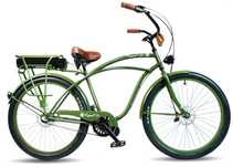 Rower ELEKTRYCZNY ebike miejski 26 / 28 beach Cruiser RoyalBi męski