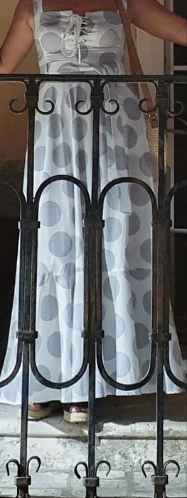 Сарафан, платя Andre Tan р. С-M на зріст 175 максі бавовна