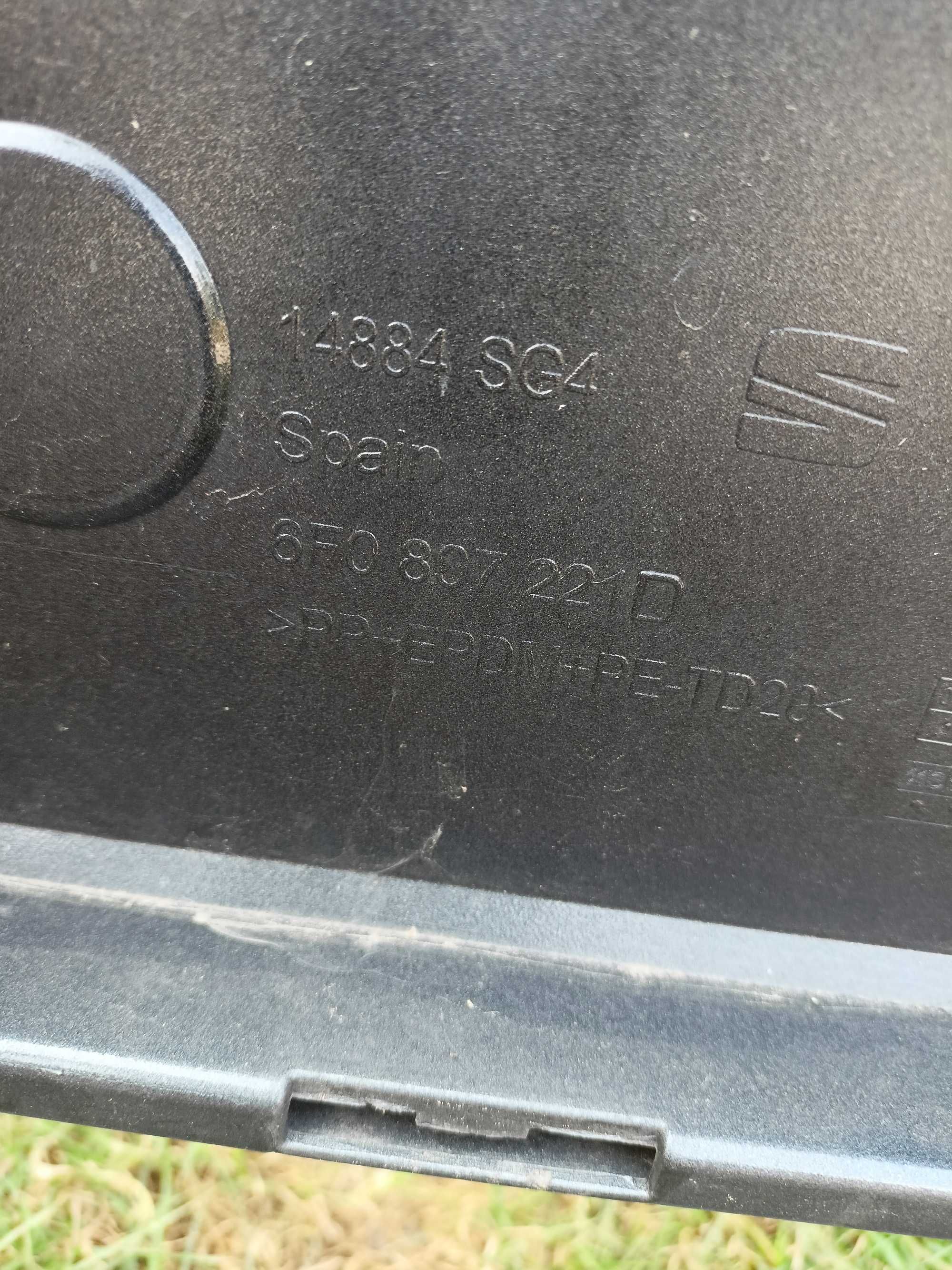 Seat Ibiza V 5 17-22 6F0 zderzak przedni przód PDC