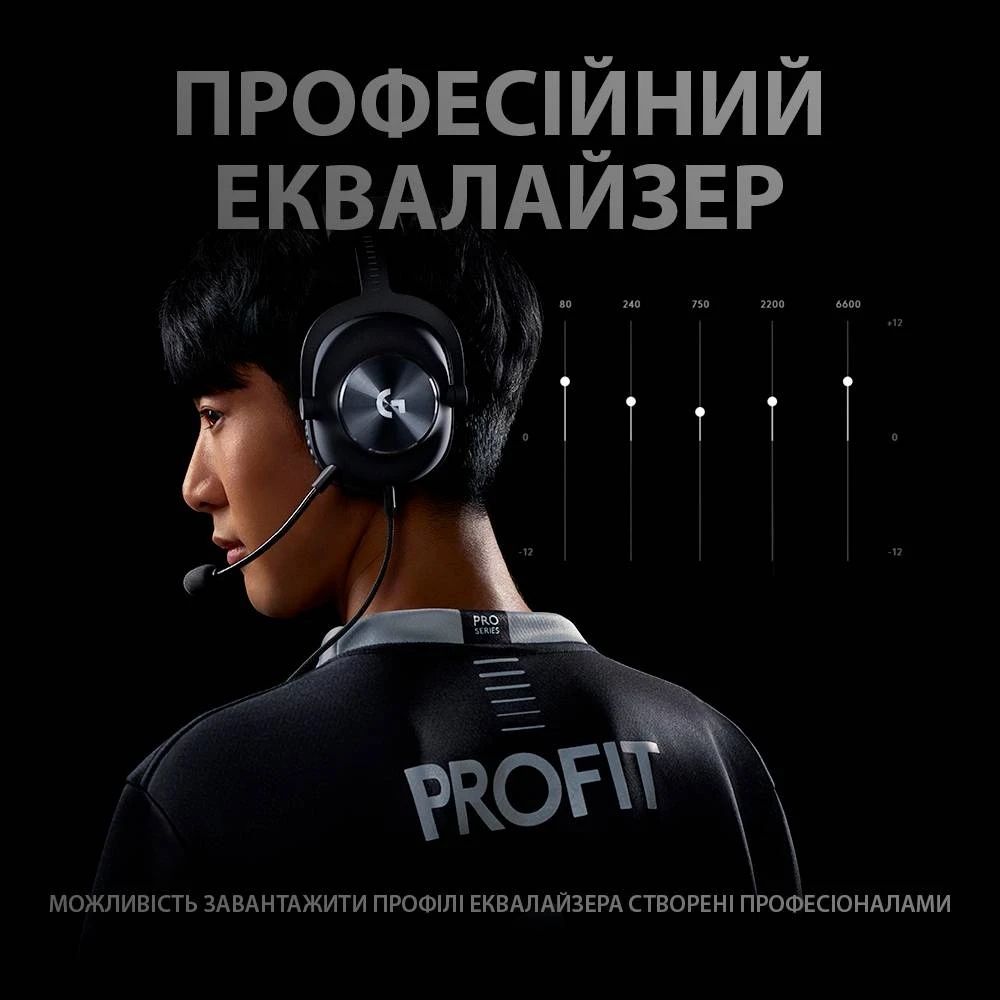 Навушники Logitech G PRO X Gaming Headset Black