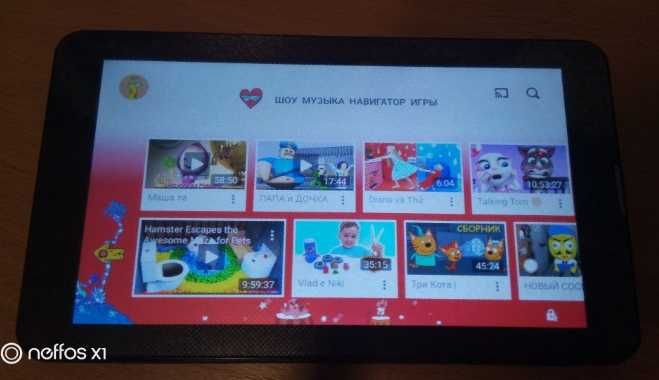 Планшет bravis nb74 3g 7" 2sim 8gb чорний