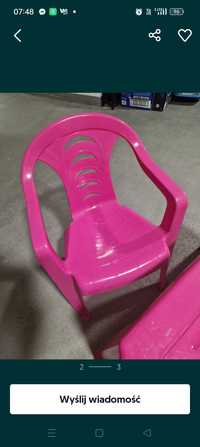 Krzesło, krzesełka ogrodowe dla dzieci  używane