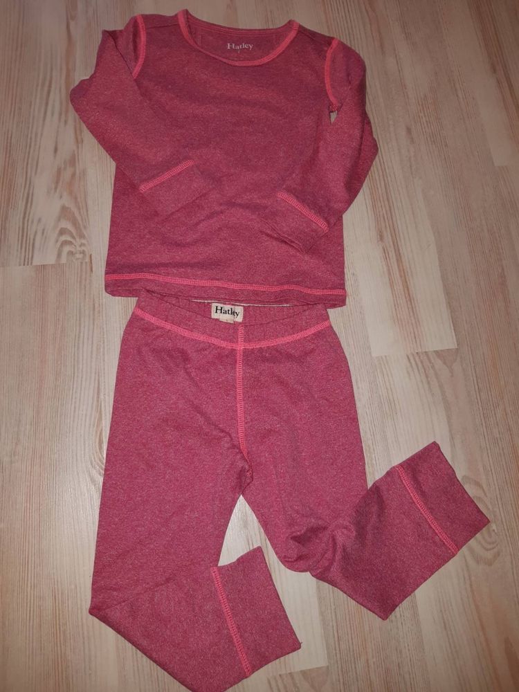 Термобілизна дитяча Hatley Thermal Pink термобелье детское