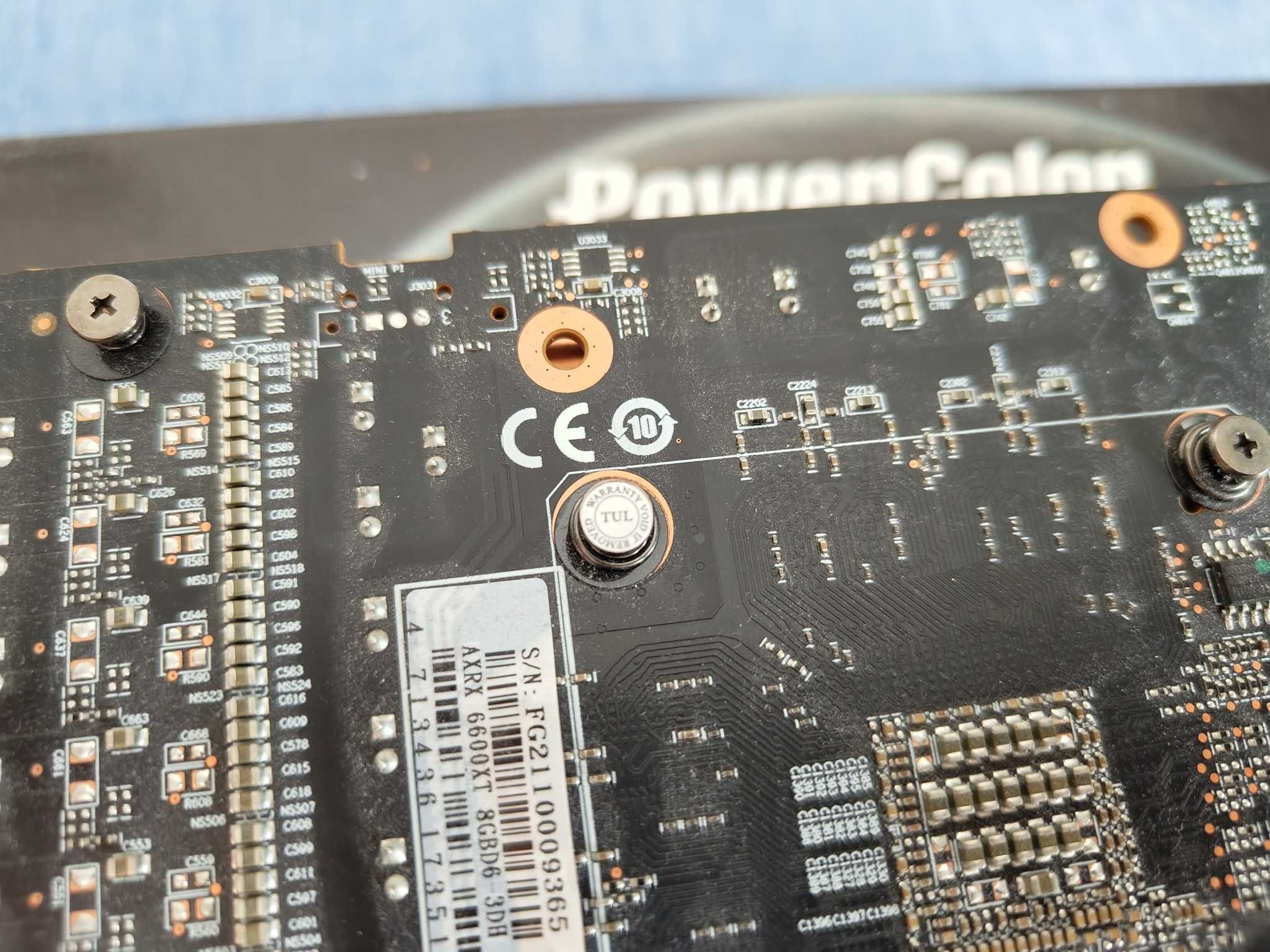 Radeon RX 6600XT AMD 8GB GDDR6 - PowerColor jak NOWA !!!