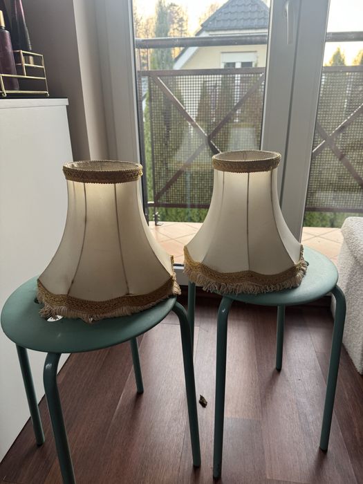 Abażury w stylu klasycznym – komplet 2 sztuki