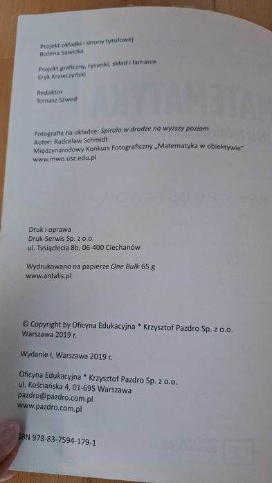 Zbiór zadań do matematyki, klasa 1 - wyd. Pazdro, zakres podstawowy