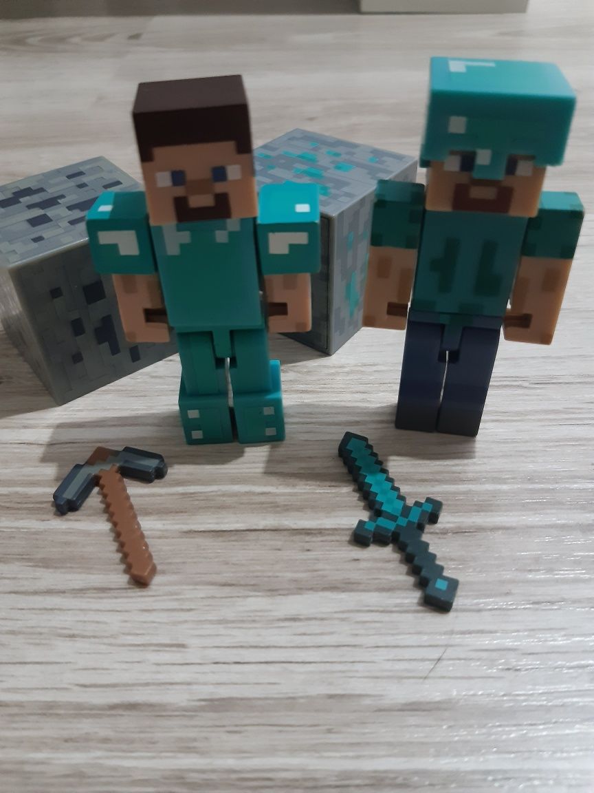 Minercraft figurki- 2sztuki