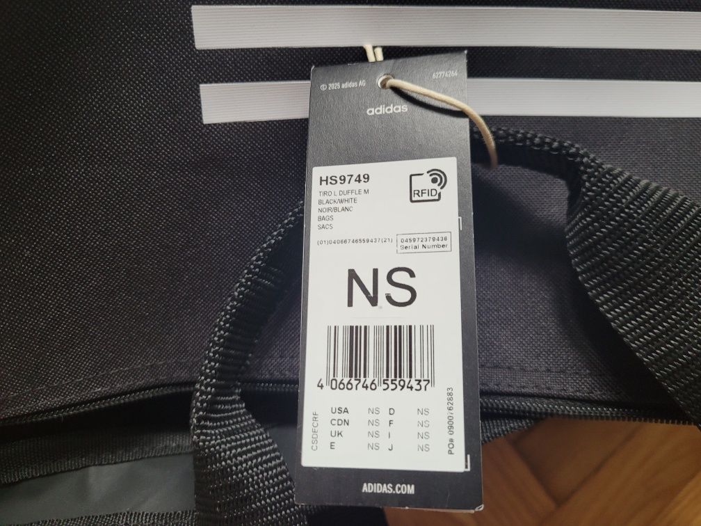 Torba sportowa Adidas Tiro League M – Nowa, oryginalna