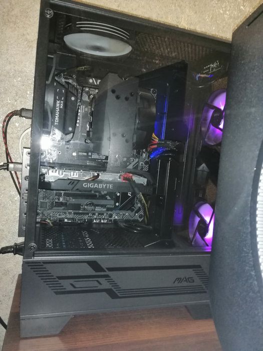 Компьютер Ryzen 5-3600, Видеокарта GF RTX 4060 8GB GDDR6 + монитор