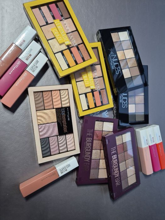 Палетки тіней maybelline, pupa оригінал