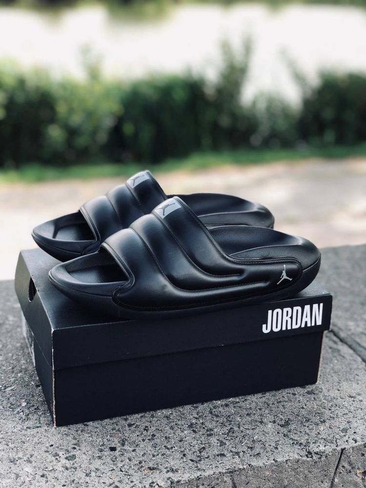 Тапочки Jordan / чоловічі тапочки Джордан / зручні капці Жордан Найк